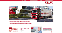 Desktop Screenshot of felixtransport.ch